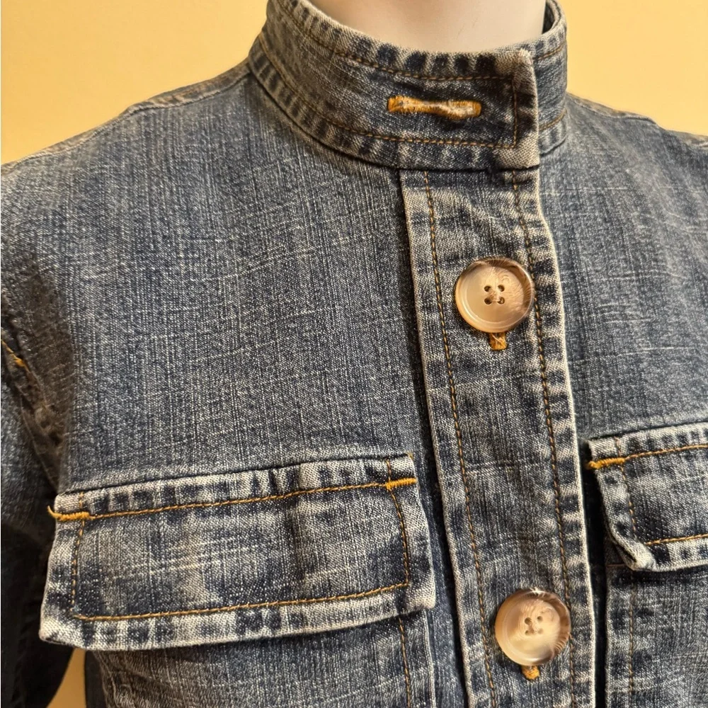 Ann Taylor LOFT Blue Denim Jacket - Picture 2 of 6
